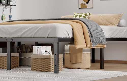 Metal Bed Frame Full Size – 14 Inch Heavy-Duty Full Platform Bed Frame No Box Spring Needed, Easy Assembly, Noise-Free, Sturdy Mattress Foundation, Underbed Storage Space - Image 45