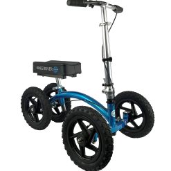 New KneeRover Quad All Terrain Knee Walker in Metallic Blue