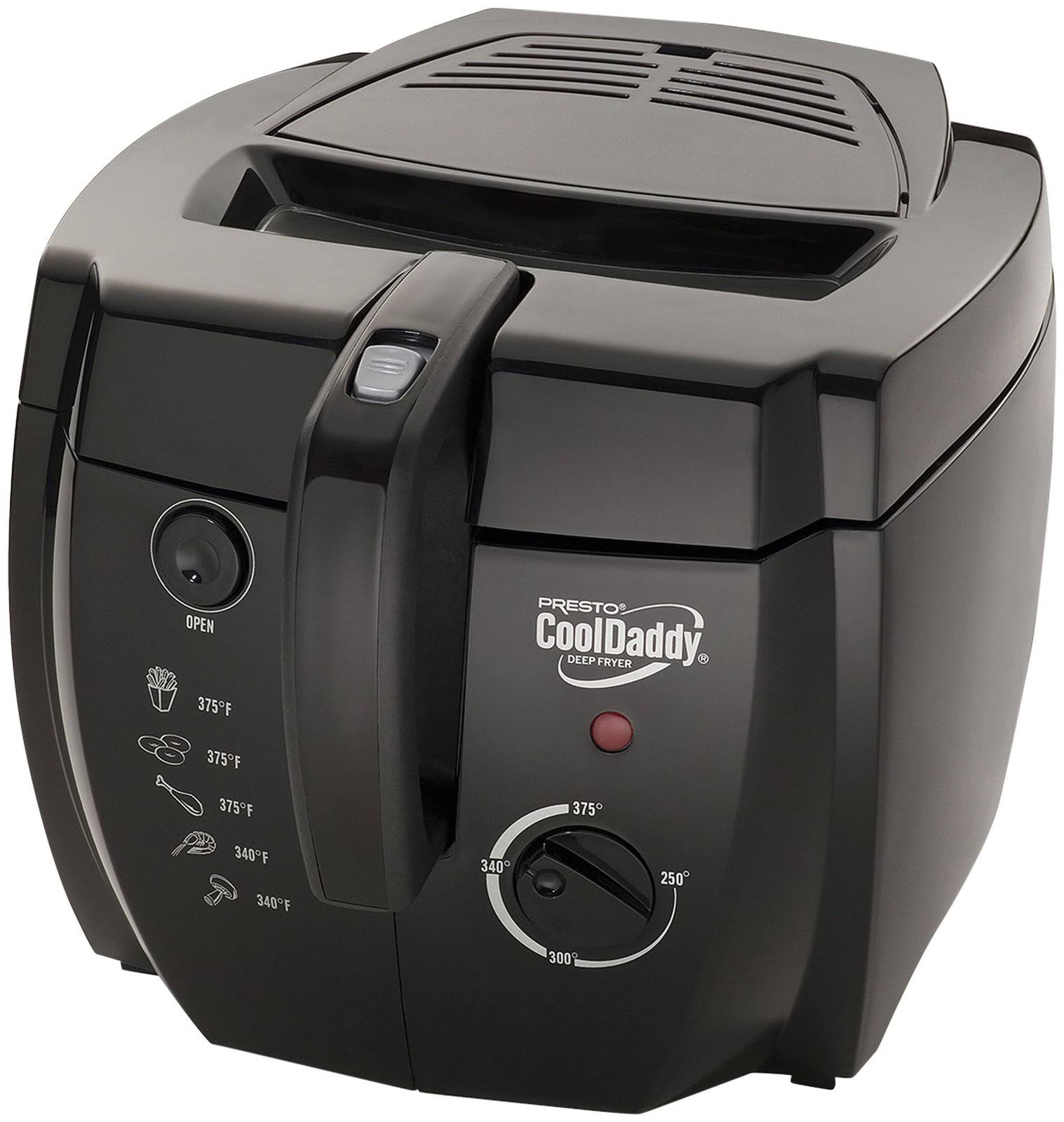 Presto Cool Daddy Deep Fryer, Cool-Touch