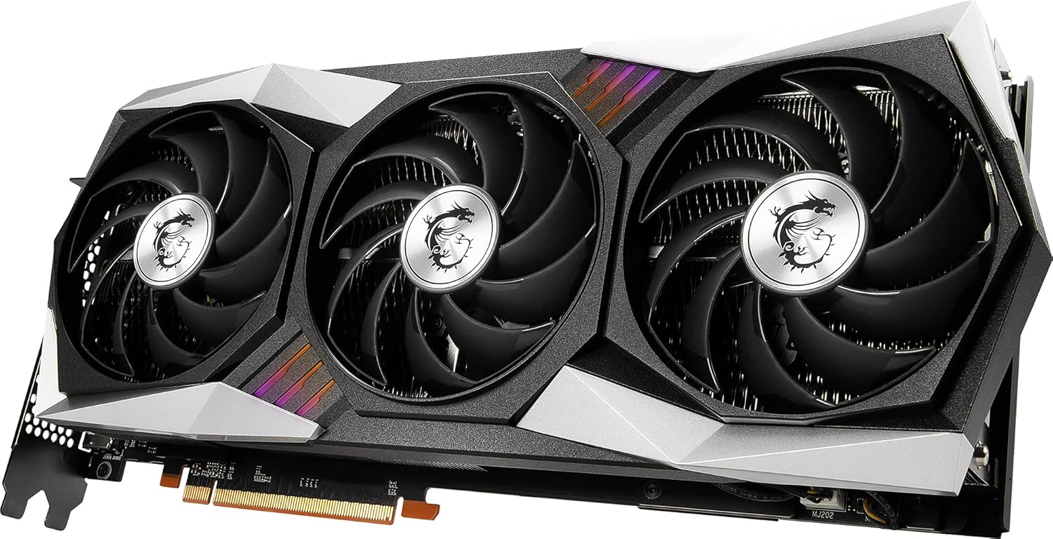 MSI Gaming Radeon RX 6900 XT Gaming Z Trio 16G 16GB GDDR6 256-Bit HDMI/DP Nvlink Torx Fan 4 AMD Graphics Card (RX 6900 XT Gaming Z Trio 16G) - Image 7