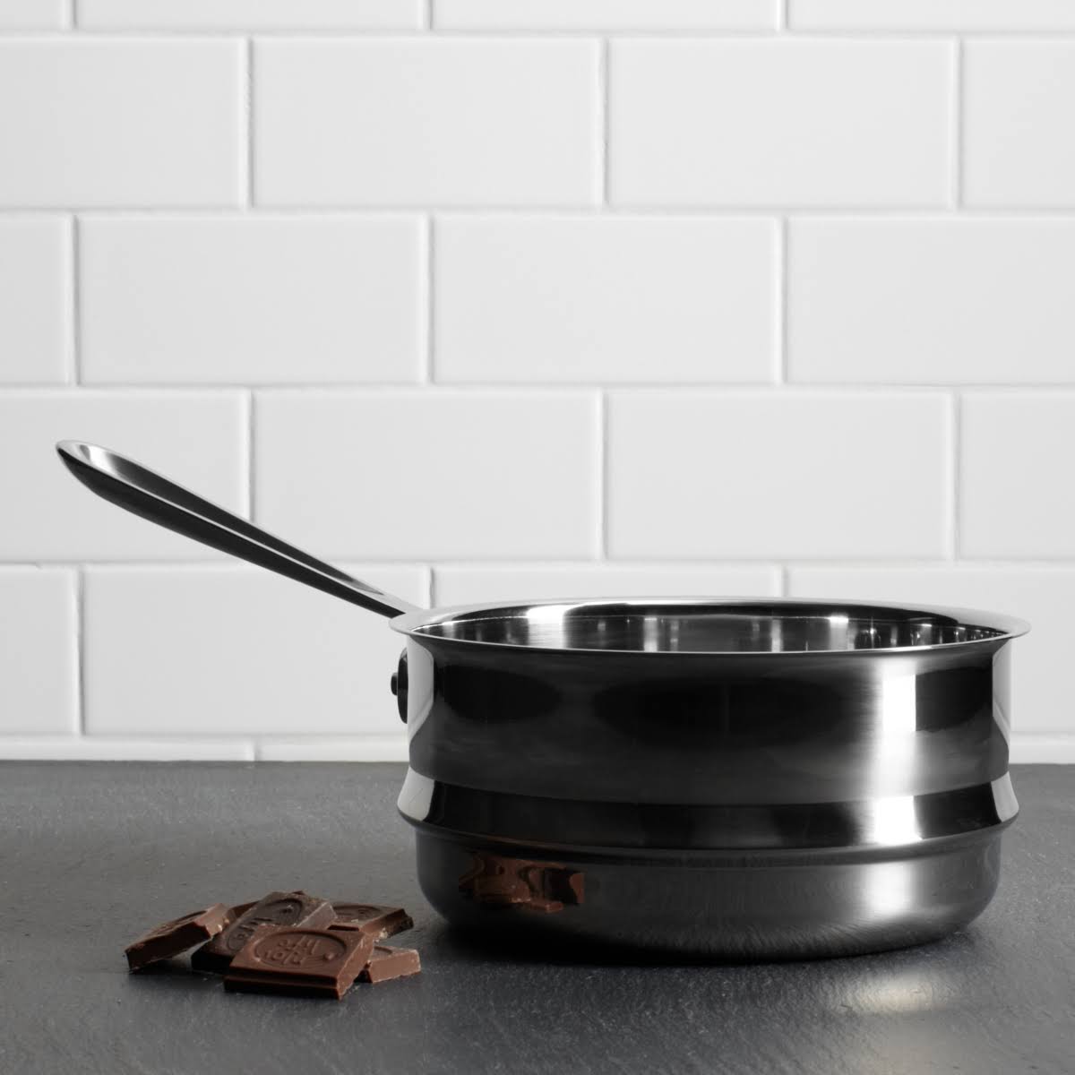 All-Clad Stainless 3 qt Double Boiler Insert - Image 4