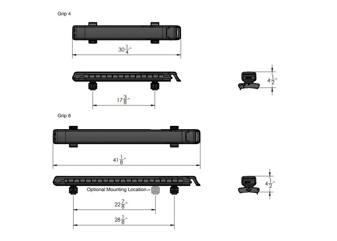 Kuat Grip 6 Ski/Snowboard Rack Gray - Image 5