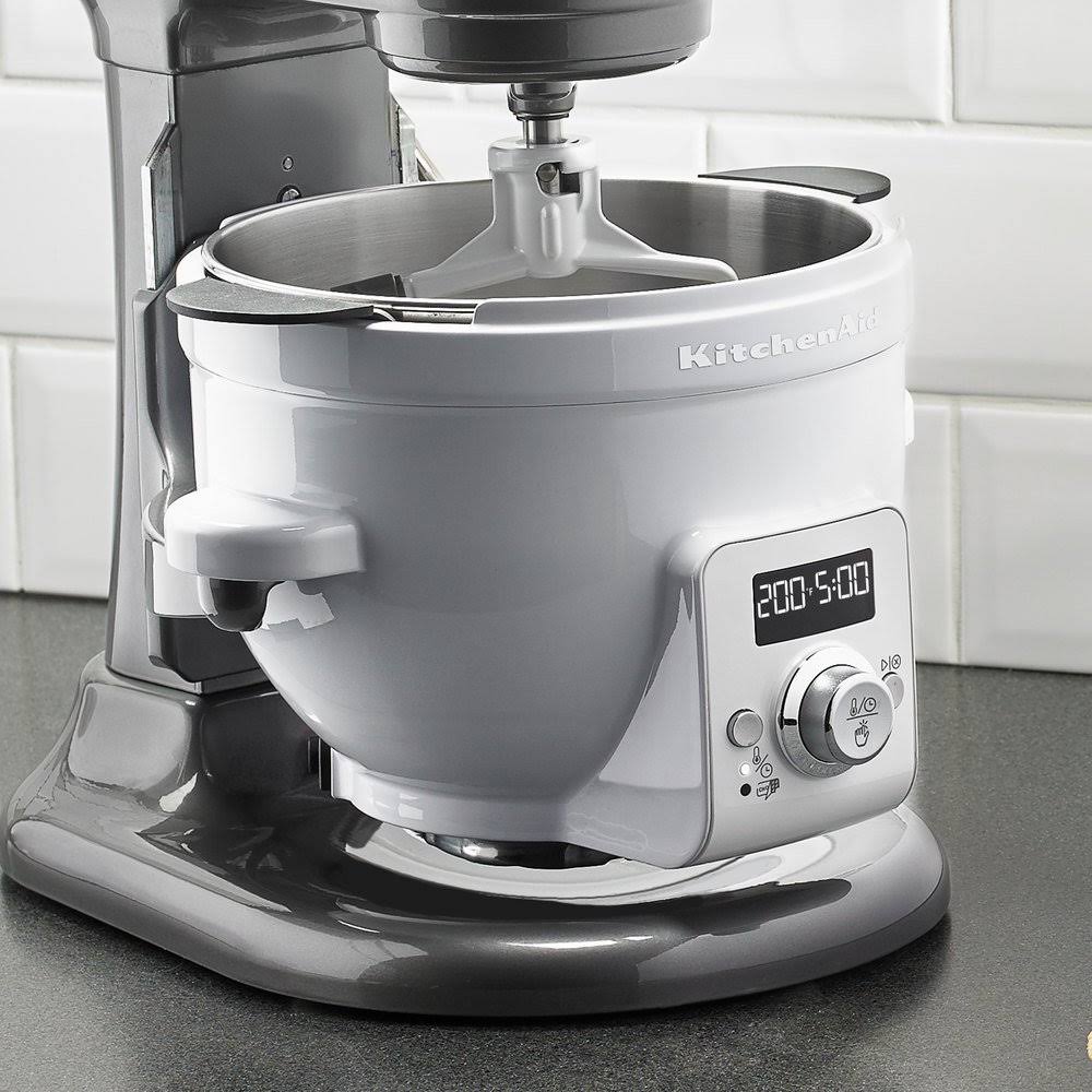 KitchenAid Precise Heat Mixing Bowl for Lift Mixers, White – 3 quart - Image 3