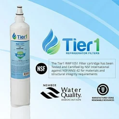 Alternative view of Tier1 5231JA2006A Refrigerator Water Filter 3-pk | Replacement for LG LT600P, 5231JA2006B, Kenmore 46-9990, 9990, 469990, 5231JA2006F, 5231JA2005A, Fridge Filter