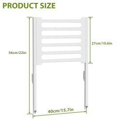 Alternative view of Privacy Fence 12 Pack, Air Conditioner Fence 15.7” ?? 22”, Outdoor Privacy Fence Screen, Trash Can Enclosure, Pool Equipment Panels, Panels Outdoor for Garden Patio