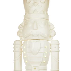 Alternative view of Animated White Nutcracker Blow Mold, 75 in, 6.25 ft, by Holiday Time