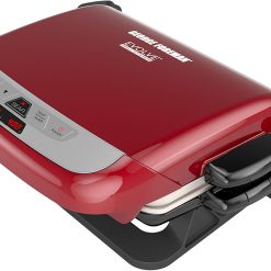 George Foreman GRP4842MB Multi-Plate Evolve Grill, (Ceramic Grilling Plates, and Waffle Plates Included), Black