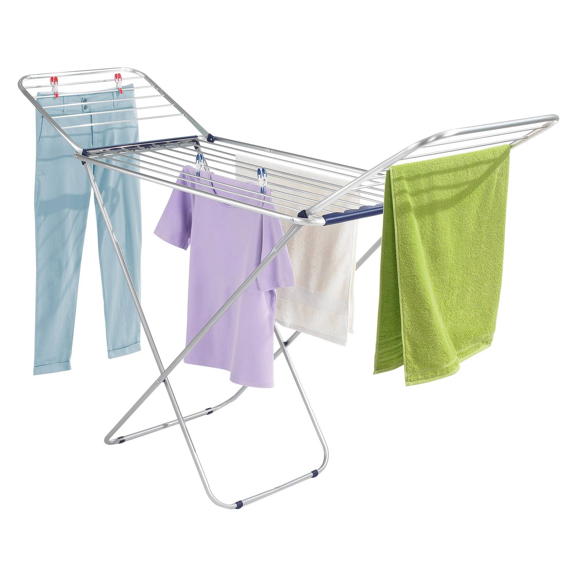 Leifheit Siena 180 Aluminum Drying Rack – Silver - Image 3