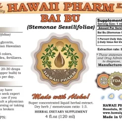 Alternative view of Bai Bu, Stemona (Stemonae Sessilifoliae) Tincture, Dried Root Powder Liquid Extract, Radix Stemonae, Herbal Supplement 2×2 oz
