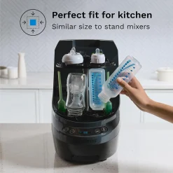 Alternative view of Baby Bottle Washer Pro – Baby Bottle Washer, Sterilizer + Dryer – All in One Machine Cleans Bottles, Pump Parts, & Sippy Cups – Replaces Hand Washing, Bottle Brushes and Drying Racks-Brezza
