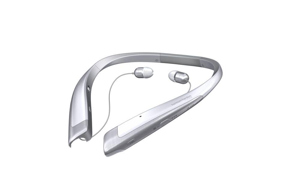 LG Tone Platinum (HBS-1100) Silver Wireless Stereo Headset - Image 5
