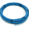 50 Feet (15 Meter) – Insulated Solid Copper THHN / THWN Wire – 12 AWG, Wire is Made in the USA, Residential, Commerical, Industrial, Grounding, Electrical rated for 600 Volts – In Blue