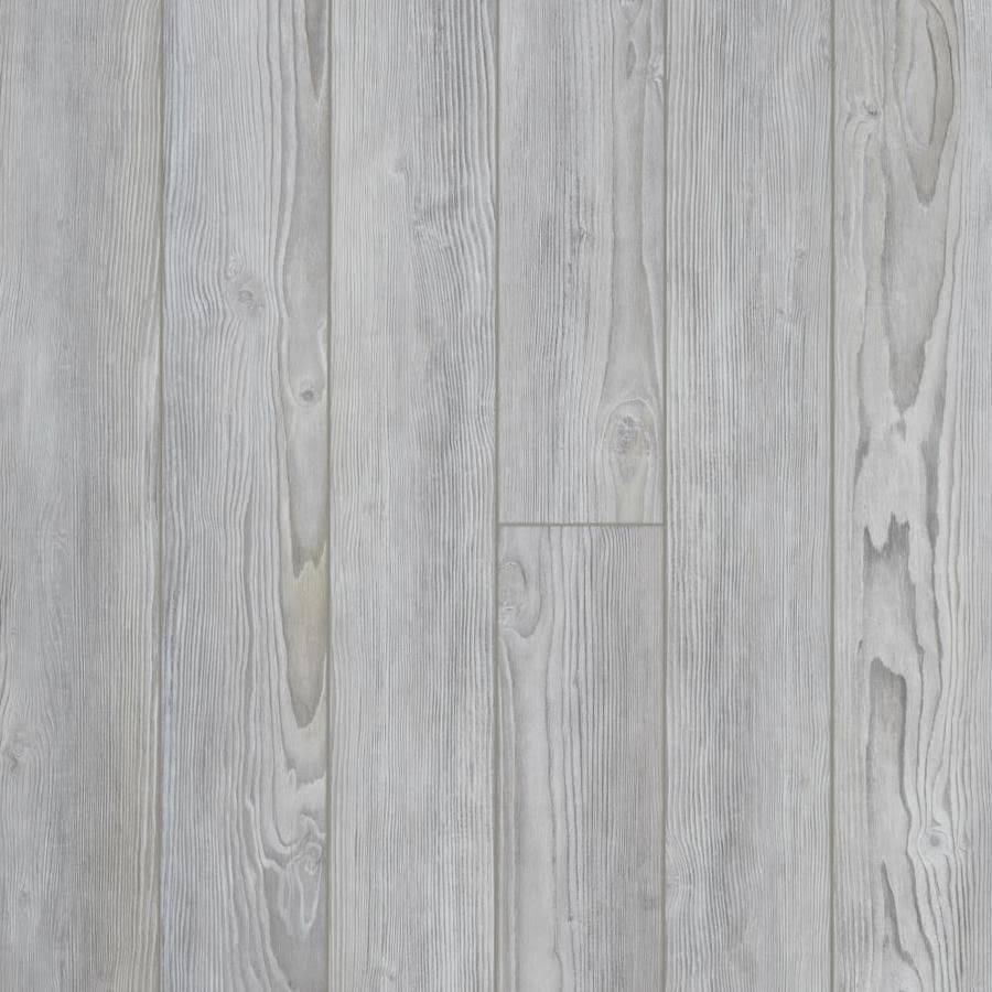 SmartCore Linden Pine Wide Thick Waterproof Interlocking Luxury (18.35-sq ft) in Gray | LX61700552