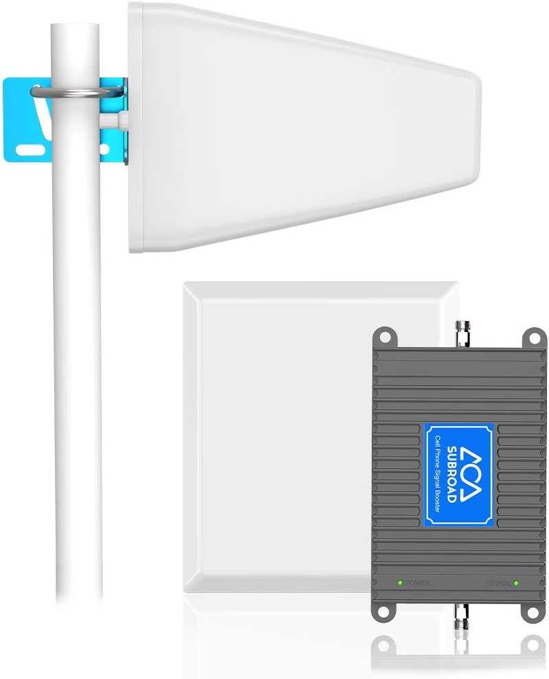 Verizon Signal Booster 5G 4G LTE Cell Phone Signal Booster Subroad 700Mhz Band 13 Mobile Cellular Repeater Amplifier Kit for Home, Office Signal Extend Coverage Up to 5,000 Sq Ft