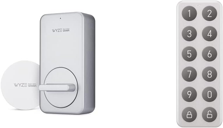 Wyze Lock WiFi & Bluetooth Enabled Smart Door Lock, Wireless & Keyless Entry, works with Amazon Alexa & Google Assistant, Fits on Most Deadbolts, Includes Wyze Gateway – A Certified for Humans Device - Image 3