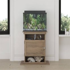 Flipper 10/20 Gallon Aquarium Stand, Rustic Oak