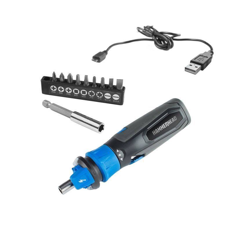 Hammerhead HCSD040-02 4V Lithium Rechargeable Screwdriver with Patented Circuit - Image 3