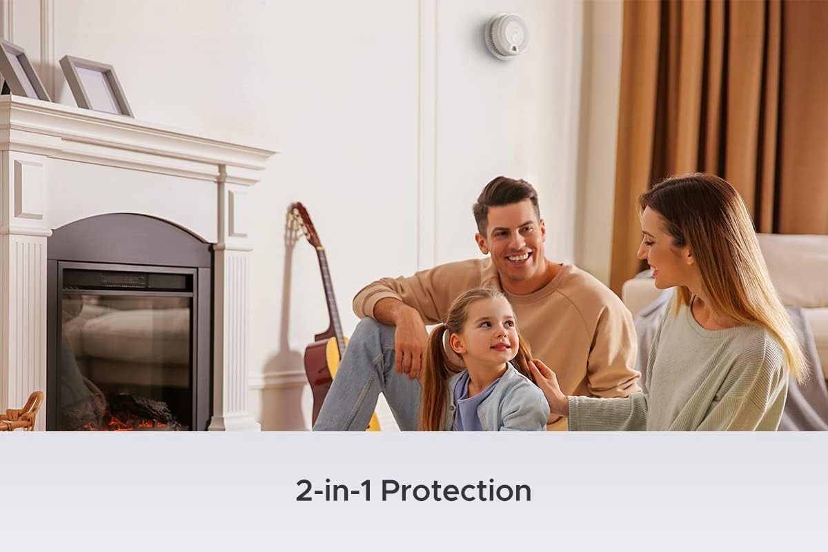 X-Sense Wireless Interconnected Combination Smoke and Carbon Monoxide Detector, 10-Year Battery Powered Fire and CO Alarm, SC06-W, Pack of 6 - Image 4