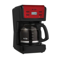 Mr. Coffee 12-Cup Programmable Coffee Maker – Red
