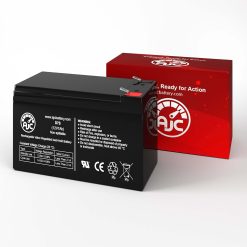Alternative view of AJC Battery Compatible with APC Back-UPS XS XS1000 12V 7Ah UPS Battery
