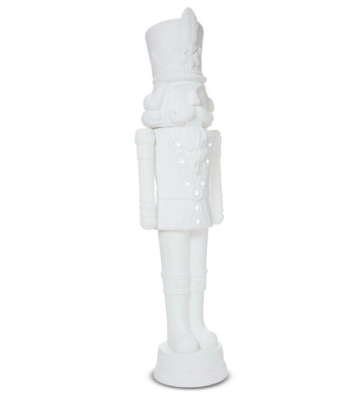 2025 Holiday Time 75?? 6 Foot Nutcracker Christmas Statue Decoration, Lights/Music - Image 3