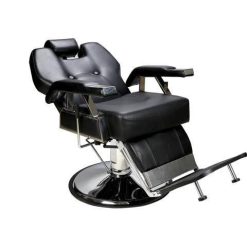 Alternative view of BarberPub All Purpose Hydraulic Recline Barber Chair (Black)