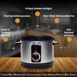 Alternative view of Pars Automatic Persian Rice Cooker – Tahdig Rice Maker Perfect Rice Crust, 10 Cup
