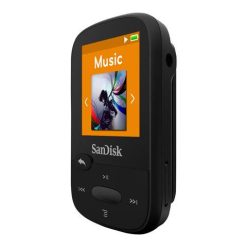 SanDisk Sansa Clip+ – 8 GB – Sleek Black
