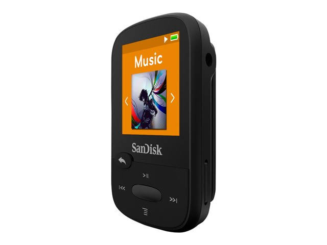 SanDisk Sansa Clip+ – 8 GB – Sleek Black