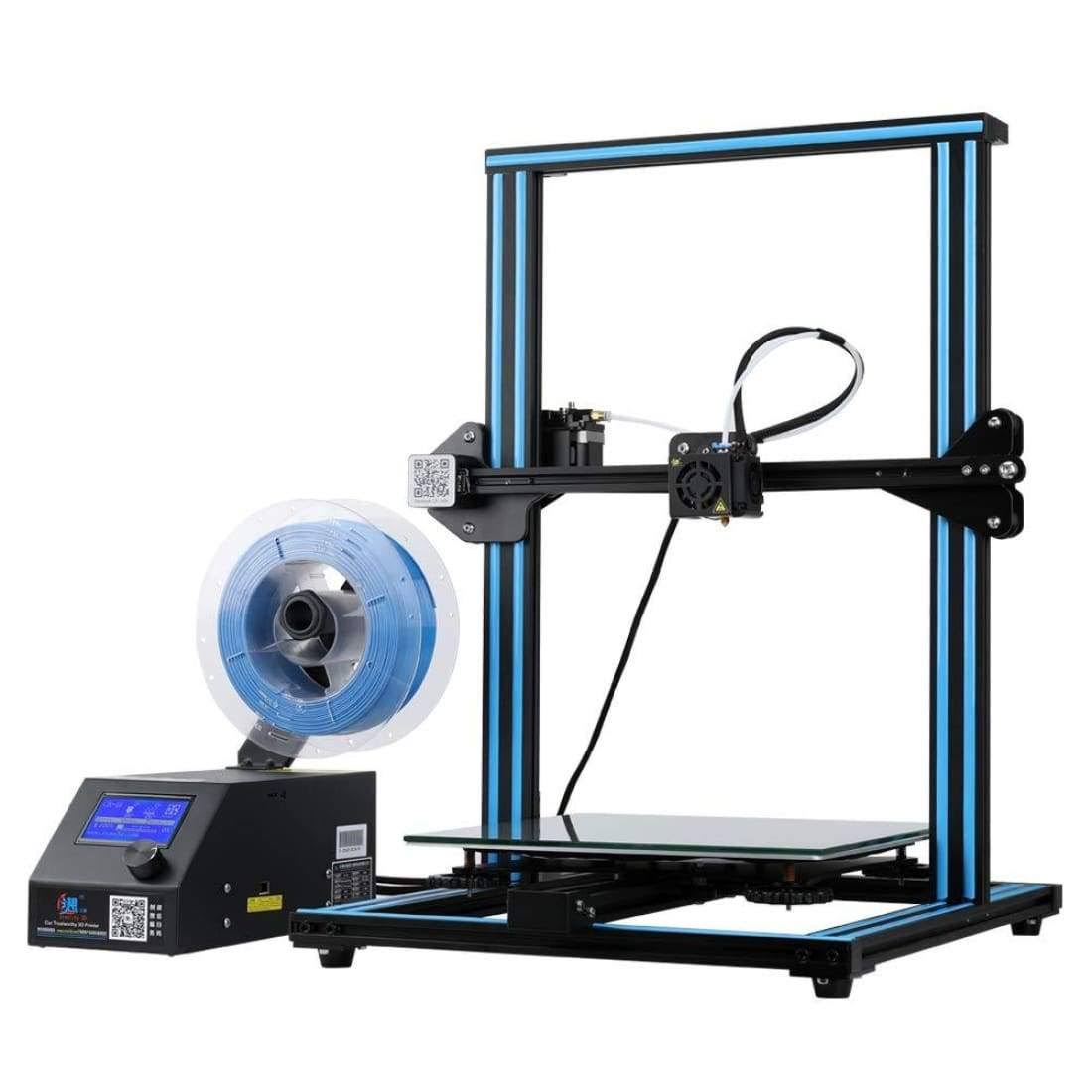 Creality 3D Official Creality Open Source CR-10 3D Printer All Metal Frame 12x12x15.5 inch Build Volume and Heated Bed Includes