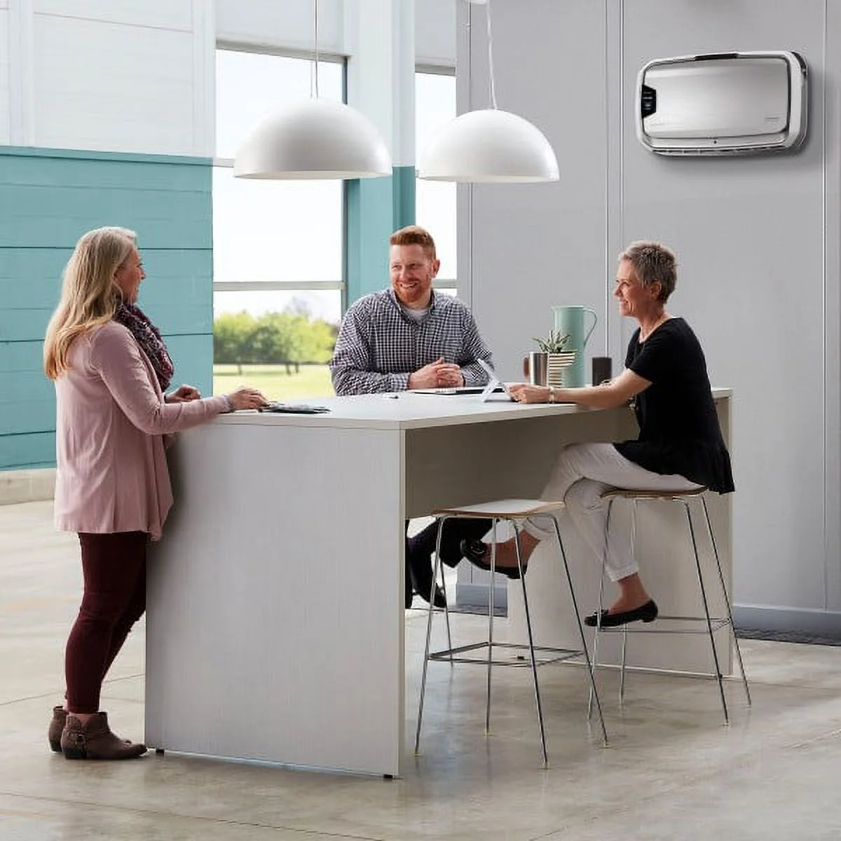 Fellowes AeraMax Pro AM4 PC Air Purifier, Hardwired Wall Mount, H13 True HEPA Filtration, PureView, 650-1100 sq ft - Image 6