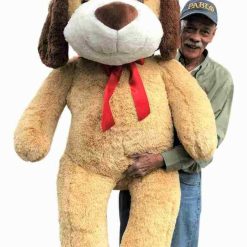 Big Plush Giant Stuffed Puppy Dog 5 Feet 60 Inches 153 cm Huge Soft Adorable Plush Dog