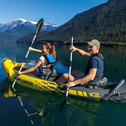 Alternative view of Intex Explorer K2 Kayak, 2-Person Inflatable Kayak Set with Aluminum Oars