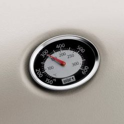 Alternative view of Weber Q-3200 Natural Gas Grill – Titanium/Beige