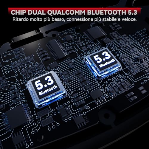 Motorcycle Bluetooth Headset V5.2 with Music Sharing, 2-Way Motorcycle Helmet Bluetooth with IP67 Waterproof, Motorcycle Communication Systems with Hi-FI Speakers for ATV/Snowmobile/Ski, 2 Pack - Image 24
