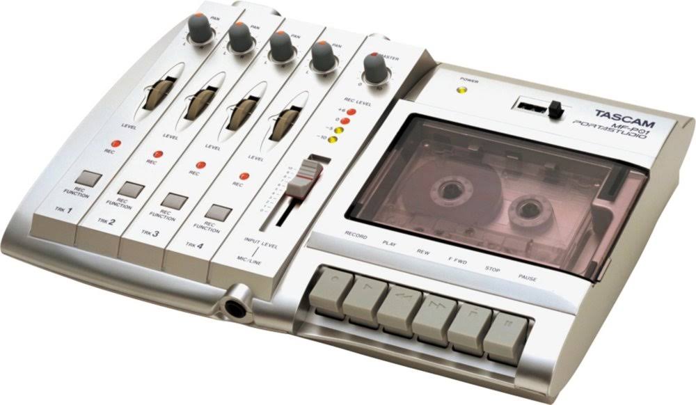 Tascam MF-P01 Analog 4 Track Cassette Recorder