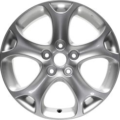 Partsynergy Replacement For New Replica Aluminum Alloy Wheel Rim 17 Inch Fits 2018-2010 Mazda 5 5 Lug 114.3mm 5 Spokes