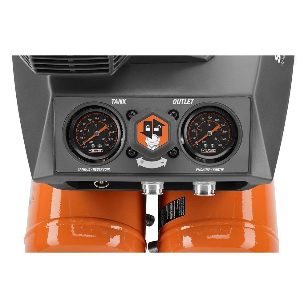 Ridgid 4.5 gal. Portable Electric Quiet Air Compressor - Image 6