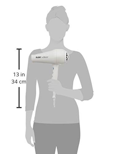 Rusk W8less Hair Dryer 2000 Watts, Very Lightweight – New - Image 8