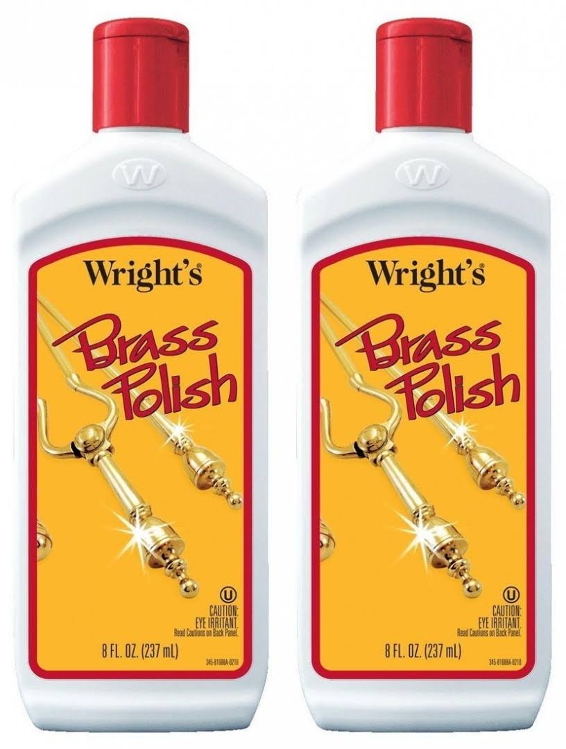 Wright’s Brass Polish 240ml (2-Pack)