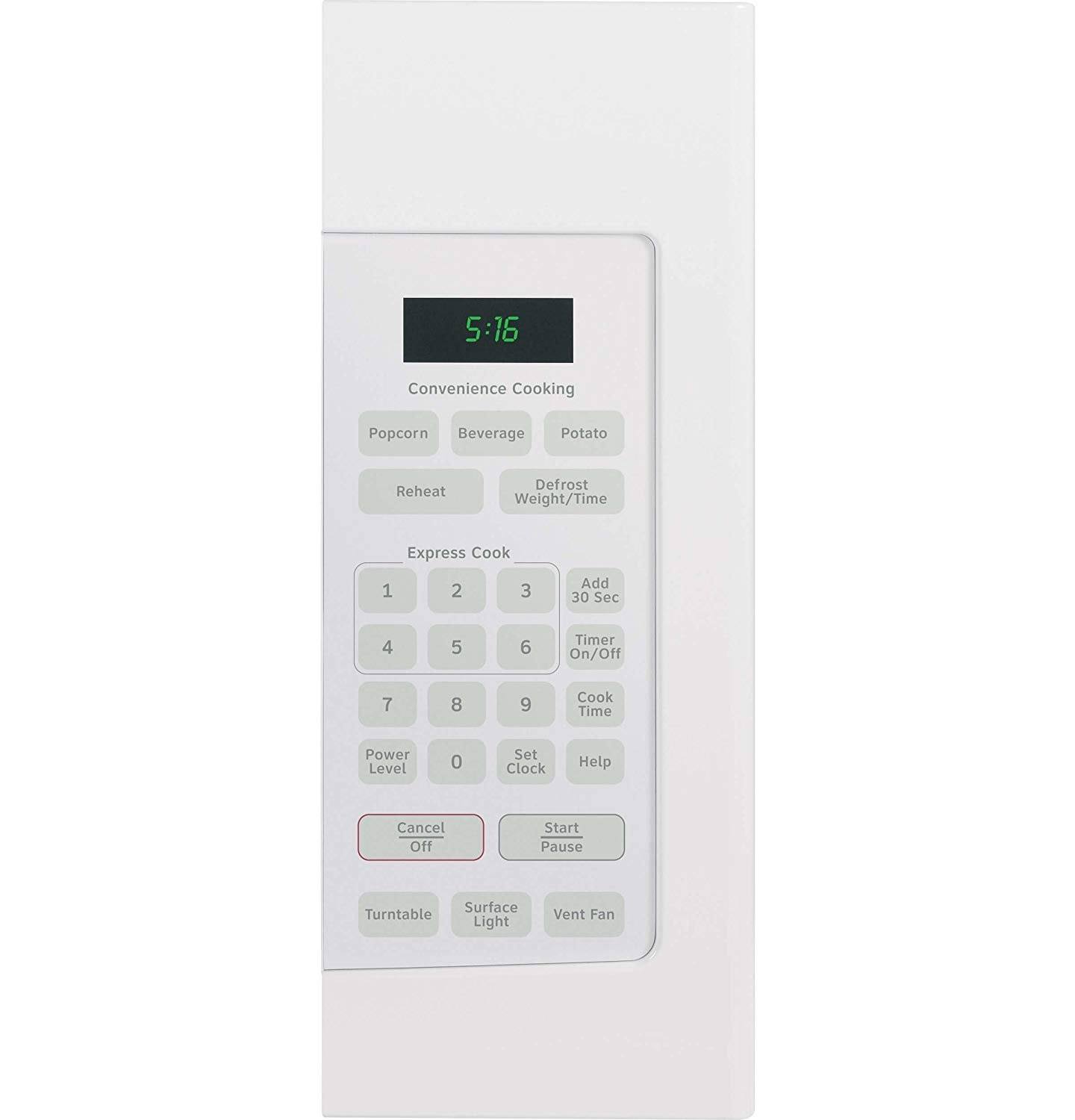 Hotpoint RVM5160DHWW 1.6 Cu. ft. Over-the-range Microwave Oven – White - Image 2